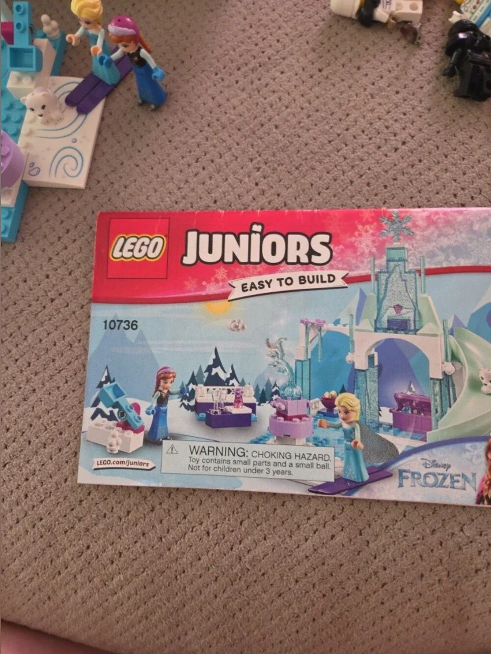Lego 10736 Juniors Anna Elsa's Frozen Playground W/ Instructions 93% complete